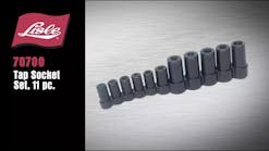 Lisle 70700 Tap Socket Set, 11 pc Lisle 70700 Tap Socket Set, 11 pc