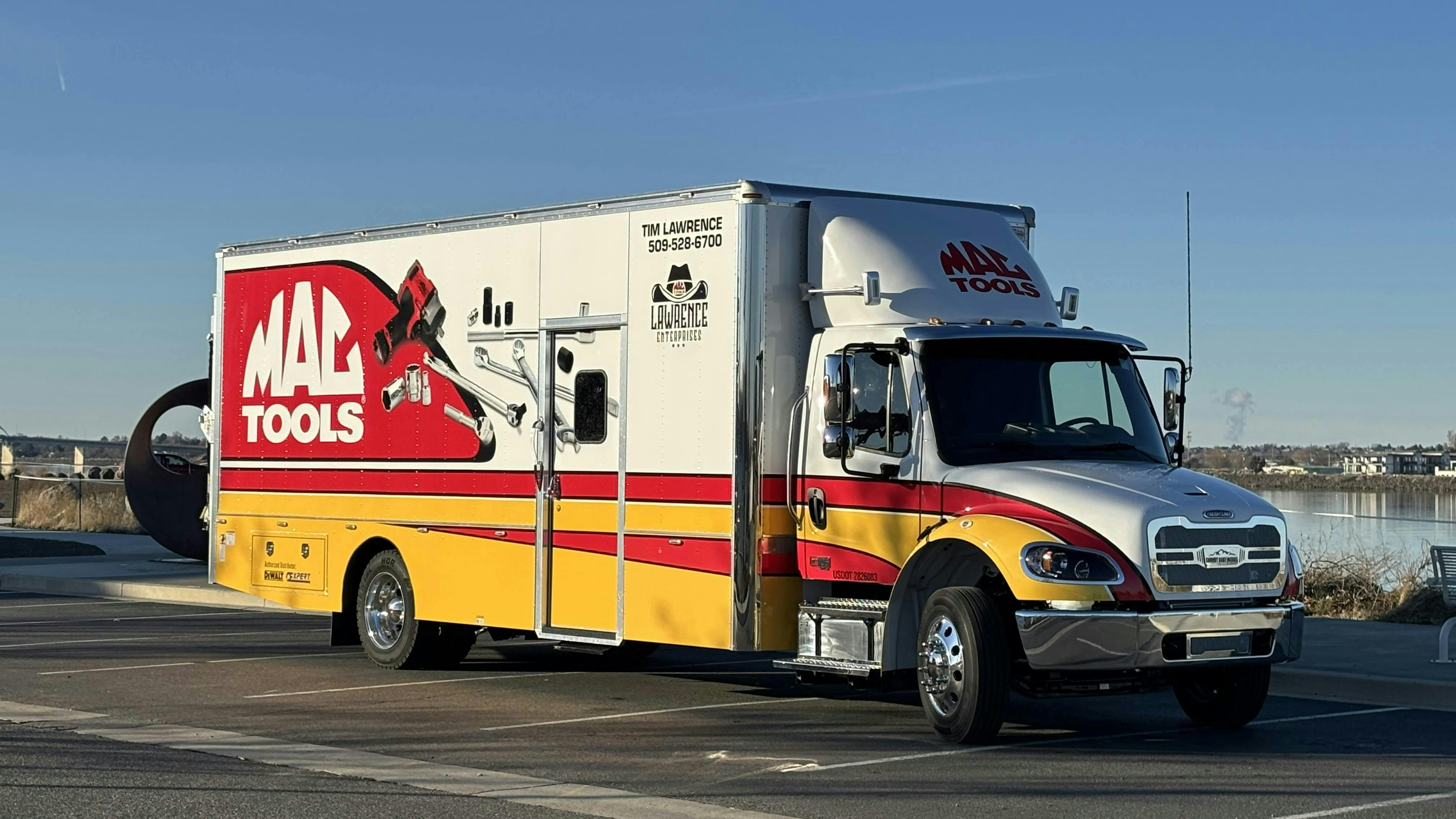 Tim Lawrence tool truck