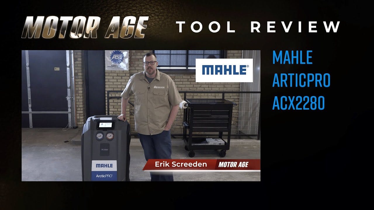 Tool Review: How the MAHLE ArcticPro ACX2280 Simplifies 1234YF Refrigerant Recovery and Recharging