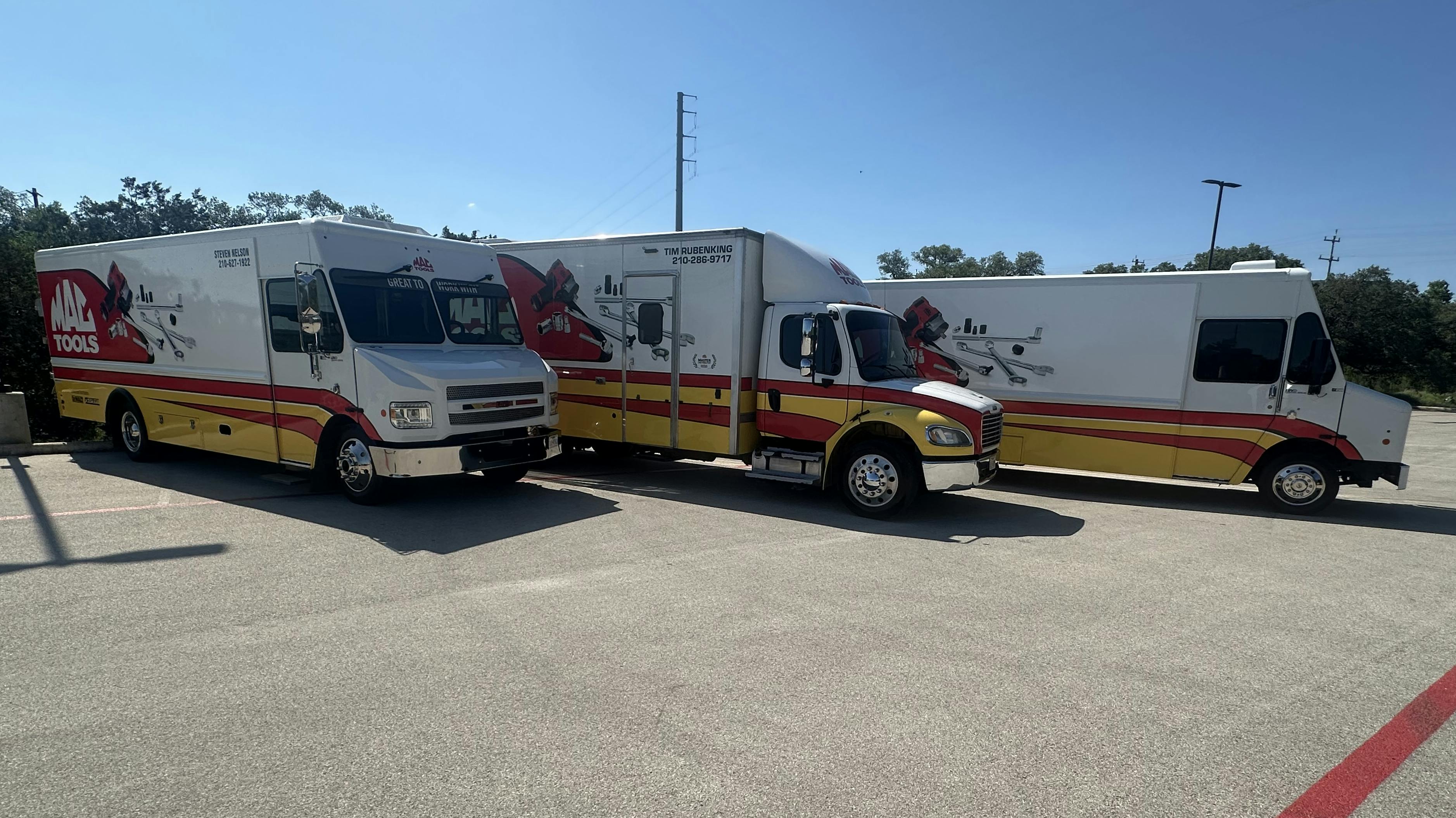 Basile oversees three routes in the San Antonio area.