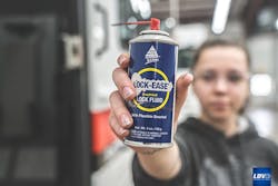 To help maintain your truck's locks, use a dry graphite spray with a straw to keep them clean. To help maintain your truck's locks, use a dry graphite spray with a straw to keep them clean.