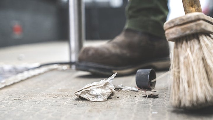 One of the easiest things you can do for your truck is sweep out the interior every day.