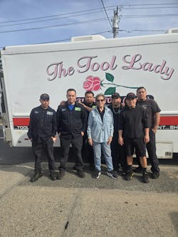 Schneider takes care of her customers, ensuring they've got the right tool for the job every time. Schneider takes care of her customers, ensuring they've got the right tool for the job every time.