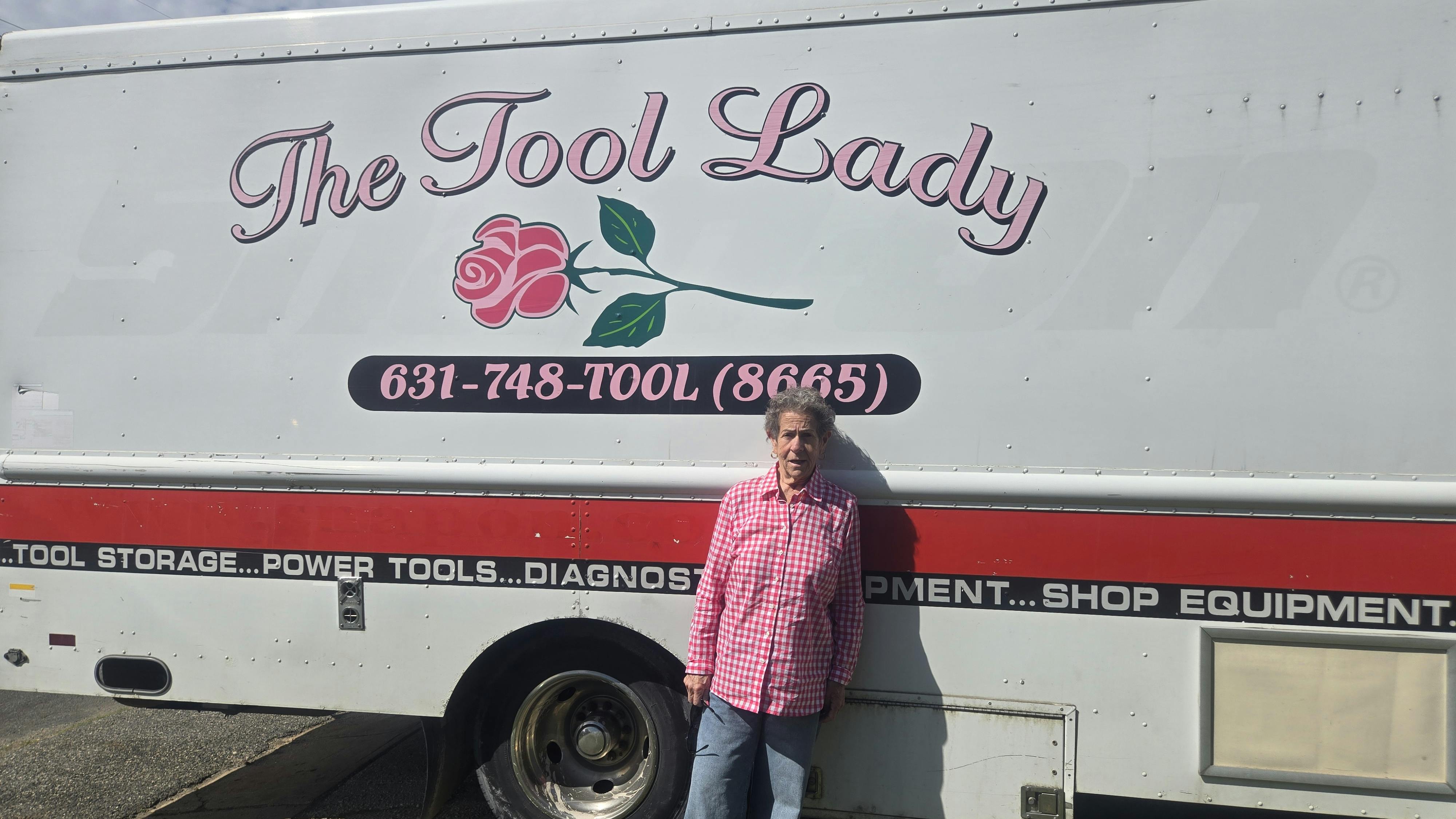 The name 'The Tool Lady' came from Schneider's customers.