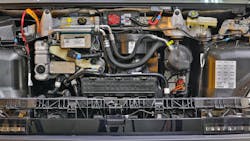 Figure 3 — Mega beam with a 1000V-rated A/C compressor - 2024 Cybertruck Figure 3 — Mega beam with a 1000V-rated A/C compressor - 2024 Cybertruck