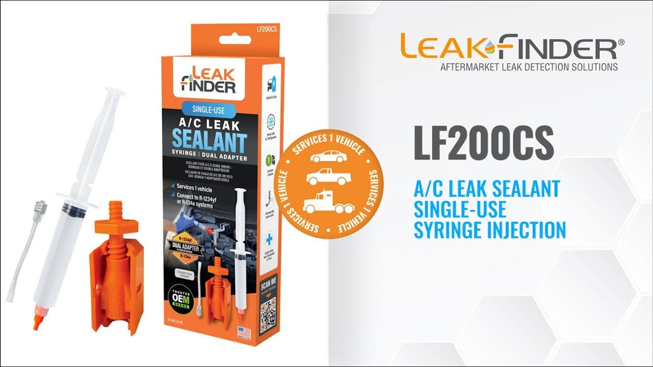LeakFinder LF200CS AC Leak Sealant Overview