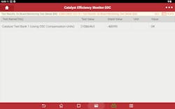 Mode $06 can be a valuable recourse for technicians that is often underutilized. Found on the Global OBDII side of the tool, it offers the user a glimpse of diagnostic testing thresholds set by the manufacturer, and more importantly how well the system is performing in that test. Some tools display this data as hexadecimal units (as seen here from our Throttle V) but can be easily converted. This allows the technician to not only see system health but also help with after repair verification. Mode $06 can be a valuable recourse for technicians that is often underutilized. Found on the Global OBDII side of the tool, it offers the user a glimpse of diagnostic testing thresholds set by the manufacturer, and more importantly how well the system is performing in that test. Some tools display this data as hexadecimal units (as seen here from our Throttle V) but can be easily converted. This allows the technician to not only see system health but also help with after repair verification.