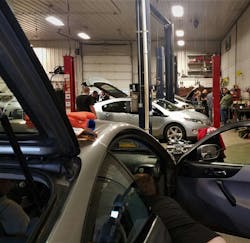 In 2011 the Chevy Volt and Nissan Leaf were selling well. ACDC added them right away and plug-in cars were added to the classes. In 2011 the Chevy Volt and Nissan Leaf were selling well. ACDC added them right away and plug-in cars were added to the classes.