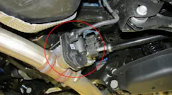 Example of a mechanically operated exhaust valve.