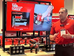 Milwaukee Tool showcased their new M12 FUEL Subcompact Impact Wrenches in 1/4” and 3/8”. Attendees were able to put the new impact wrenches to the test against competing brands in a showfloor demo. Milwaukee Tool showcased their new M12 FUEL Subcompact Impact Wrenches in 1/4” and 3/8”. Attendees were able to put the new impact wrenches to the test against competing brands in a showfloor demo.