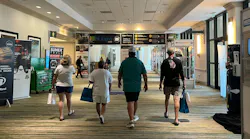 Attendees making their way to Tool Dealer Expo showfloor.