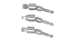 CTA Tools 3-pc Universal Wobble Drive Socket Bit Set, No. 9594