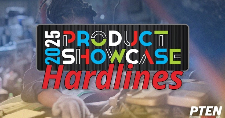 '2025 Product Showcase: Hardlines' against an automotive background