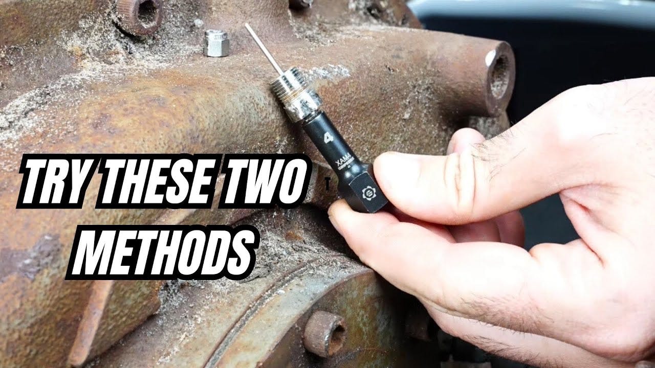 TRY These 2 Methods to Remove Rounded Out Fittings, Bolts, and Exhaust Manifold Studs