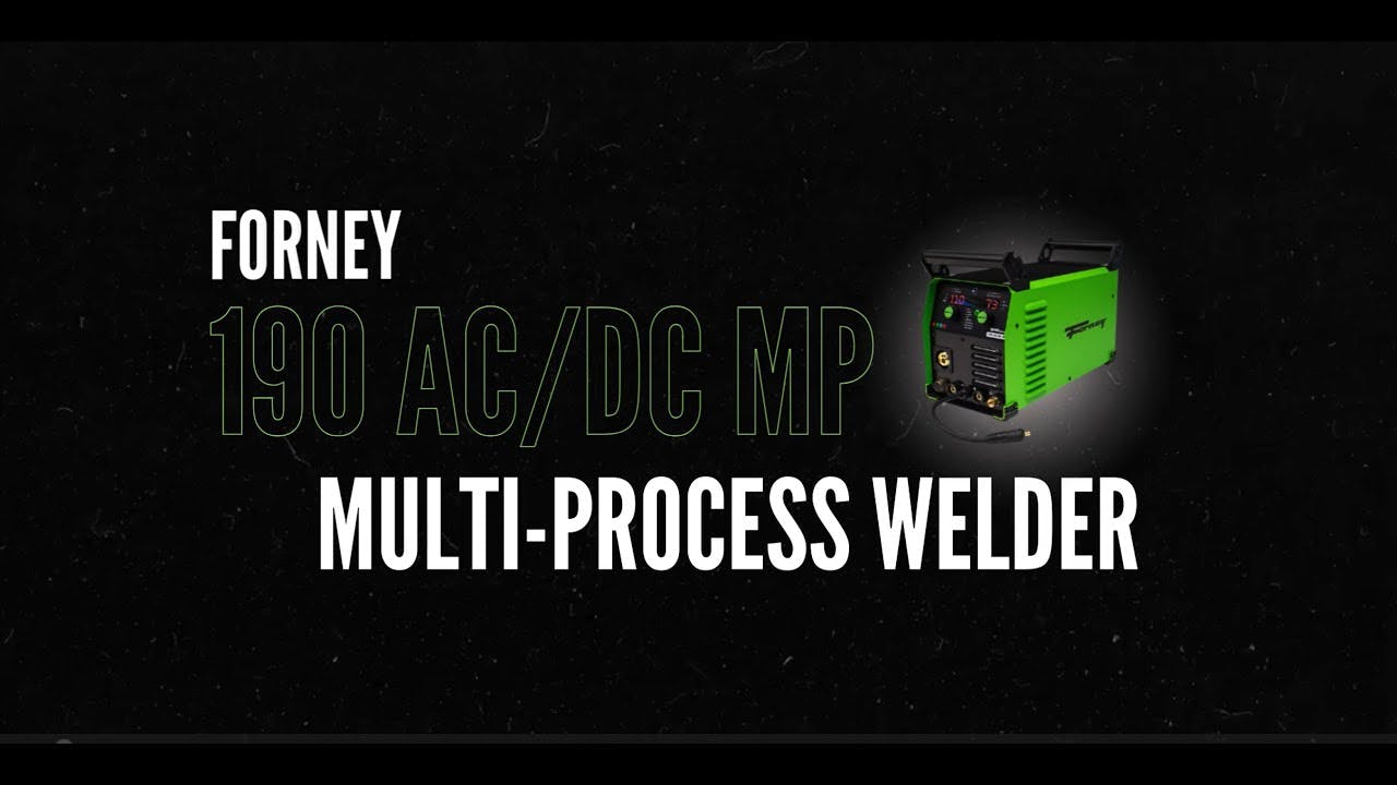 Forney&circledR; 190 AC/DC MP (Multi-Process) Welder Features & Benefits