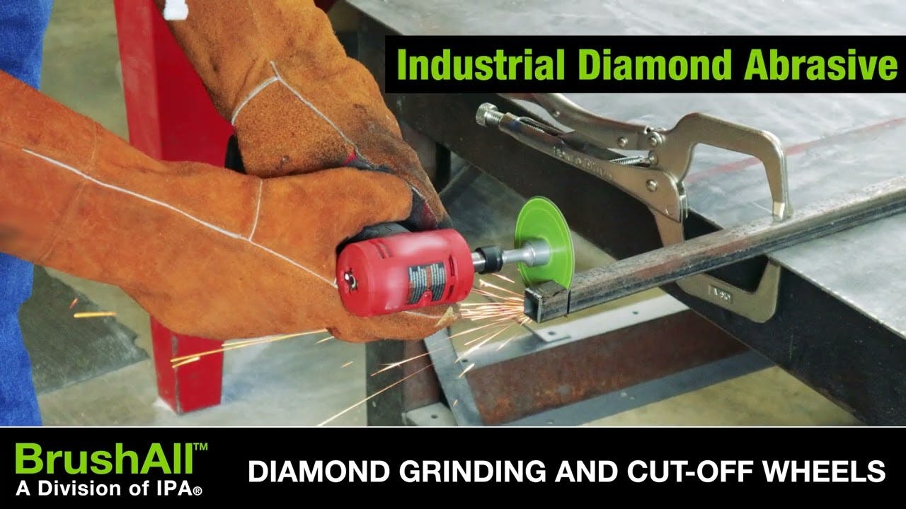 BrushAll Diamond Grinding & Cut-Off Wheels
