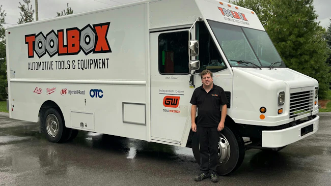 Rowaan's customer base in Niagara includes technicians working with heavy duty and agricultural equipment.