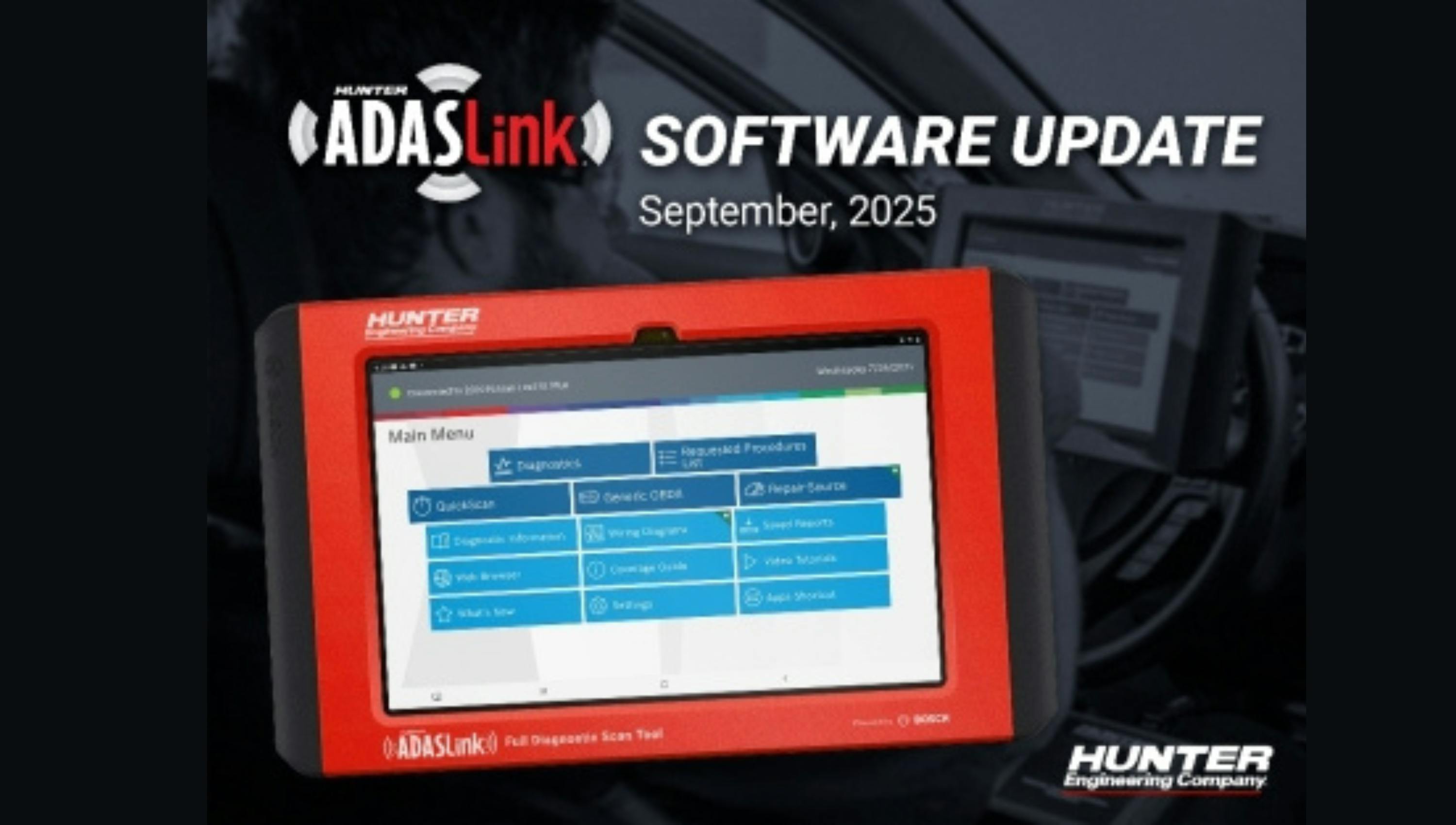 Hunter updates ADASLink