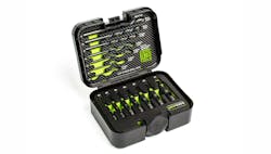 bolt extractors packaged in an open plastic case with foam organizers bolt extractors packaged in an open plastic case with foam organizers