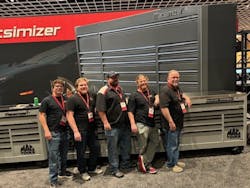 From left to right: Joshua Trombold, Noah Trombold, Tolan Feagins, Thomas Trombold, and Chuck Trombold. From left to right: Joshua Trombold, Noah Trombold, Tolan Feagins, Thomas Trombold, and Chuck Trombold.