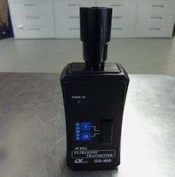 Figure 5 — Though the Lutron GS-400 was originally made for detecting natural gas leaks, Perkins uses it in his shop to find leaks. Figure 5 — Though the Lutron GS-400 was originally made for detecting natural gas leaks, Perkins uses it in his shop to find leaks.