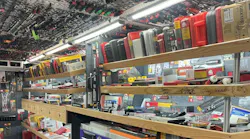 interior of a tool truck