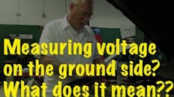 The Trainer #47: What measuring voltage on the ground side means The Trainer #47: What measuring voltage on the ground side means