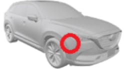 Location of cracks. Location of cracks.