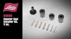 Lisle 34850 Injector Seal Installer Kit, 11 pc Lisle 34850 Injector Seal Installer Kit, 11 pc