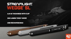 Streamlight Wedge SL: Ultra-Thin Rechargeable EDC Inspection Flashlight Streamlight Wedge SL: Ultra-Thin Rechargeable EDC Inspection Flashlight