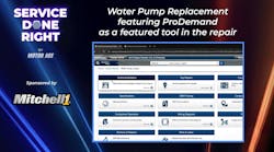 Avoid Comebacks with a Complete, Data-Driven Water Pump Repair Workflow Avoid Comebacks with a Complete, Data-Driven Water Pump Repair Workflow