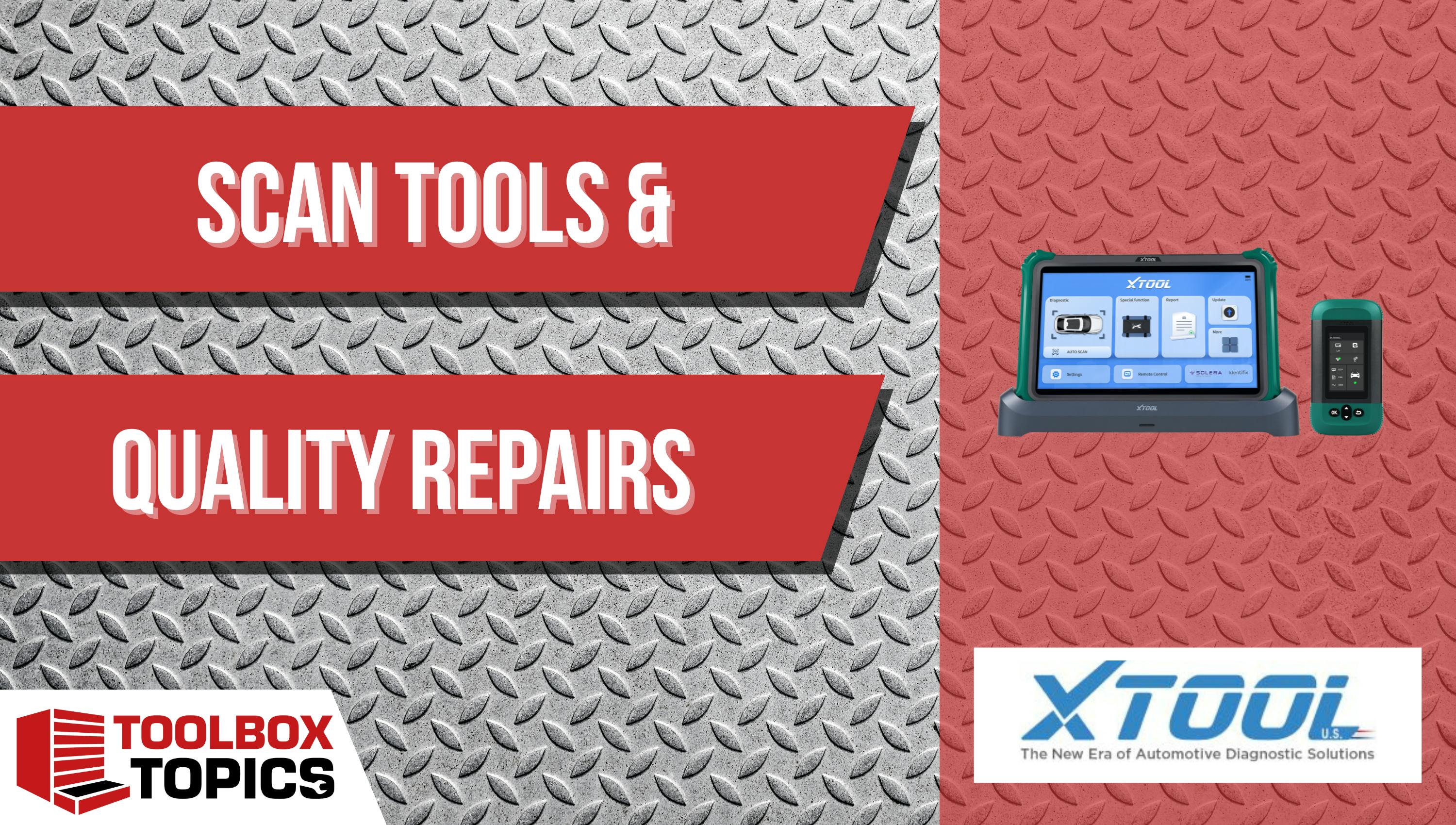 Toolbox Topics: Scan tools & quality repairs | An interview with XTOOL