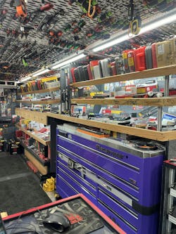 Doug Mansell - tool truck interior Doug Mansell - tool truck interior