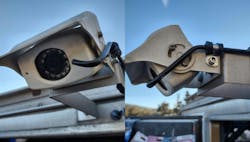 Rear camera washer Rear camera washer