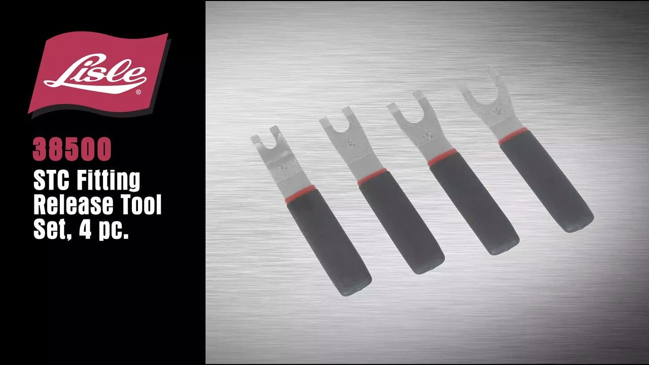 Lisle 38500 STC Fitting Release Tool Set, 4 pc
