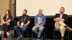 Tim Dwyer, VISION Education Committee Chair, moderated a four-person panel discussion on Friday, March 6, at the VISION Hi-Tech Training and Expo Educator Think Tank. Tim Dwyer, VISION Education Committee Chair, moderated a four-person panel discussion on Friday, March 6, at the VISION Hi-Tech Training and Expo Educator Think Tank.