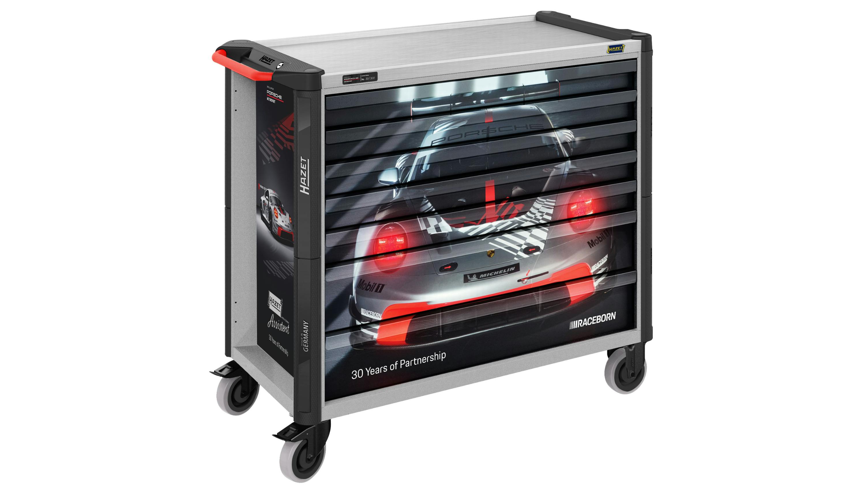 HAZET Tool Trolley Assistent - Porsche Motorsport Limited Edition