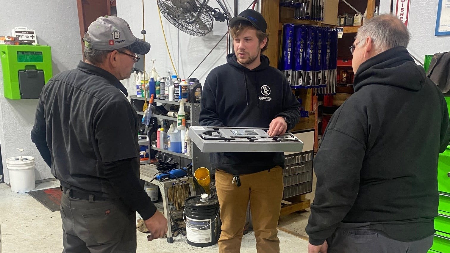 Dylan Finck, Cornwell Quality Tools dealer