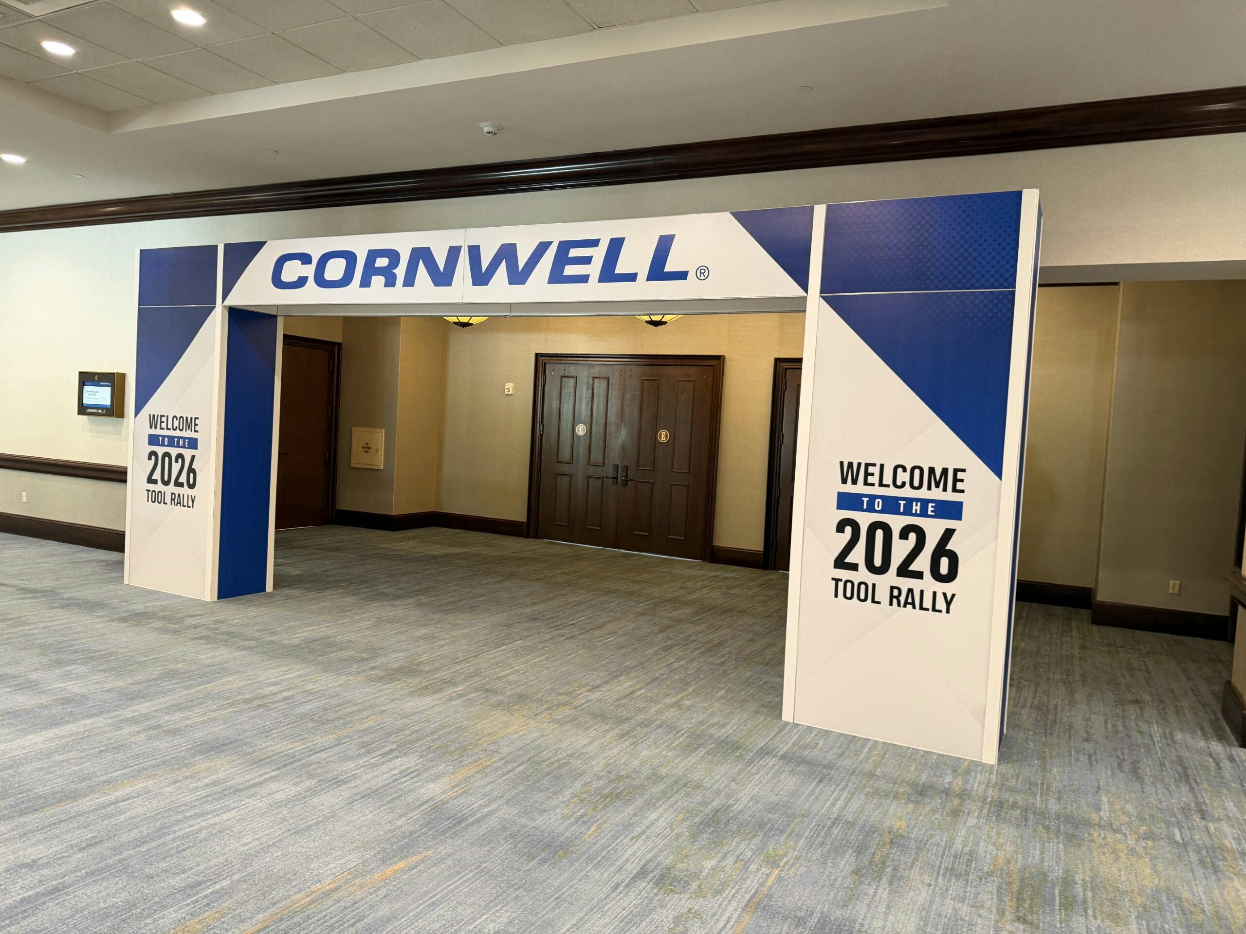 Cornwell National Tool Rally Entrance