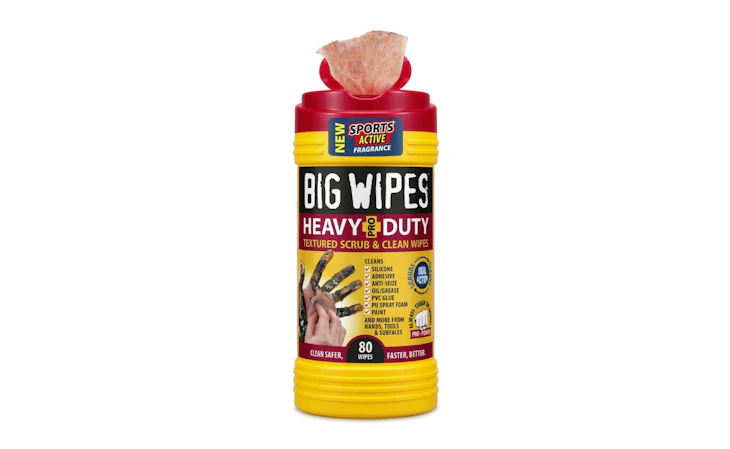 Big Wipes Heavy Duty Textured Scrub & Clean Wipes