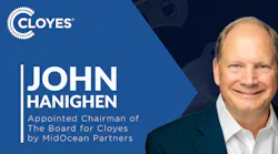 John Hanighen, CEO of Cloyes, has been named chairman of the board.