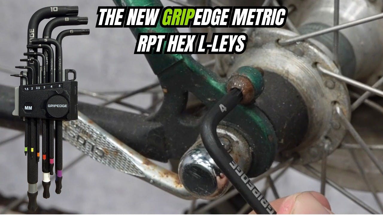 The NEW! GripEdge RPT Hex L-Keys with Rounding Prevention Technology!