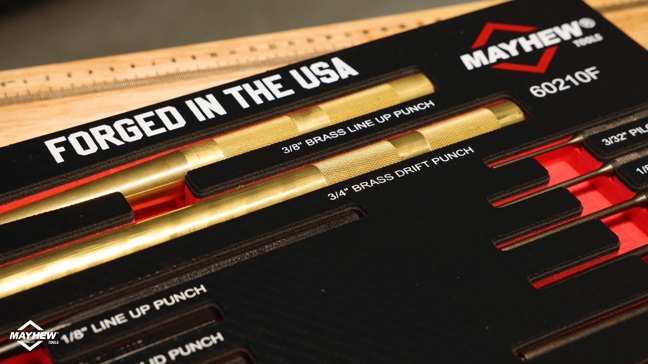 Mayhew Tools 21 PC Punch & Chisel Set Part No