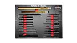 Mayhew Tools 21-pc Punch and Chisel Foam Set, No. 60210F Mayhew Tools 21-pc Punch and Chisel Foam Set, No. 60210F