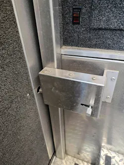 Automatic locks make securing your truck as simple as pressing a button. Automatic locks make securing your truck as simple as pressing a button.