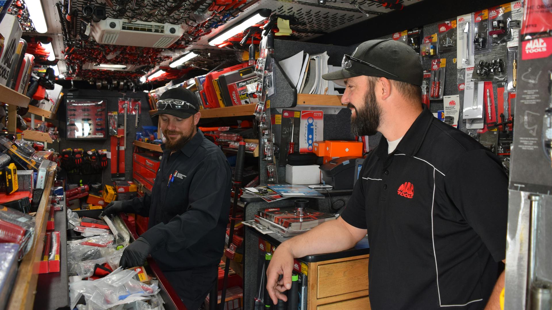 Chatting with customers