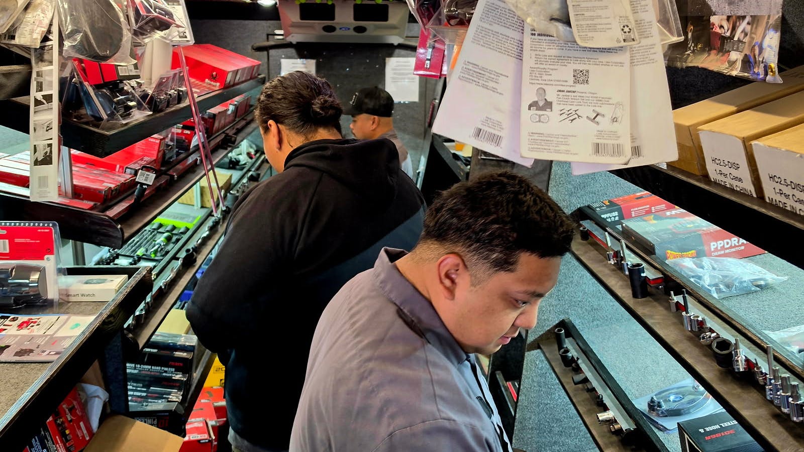 Parraguirre tries to make himself available whenever a customer needs him, no matter the time of day.