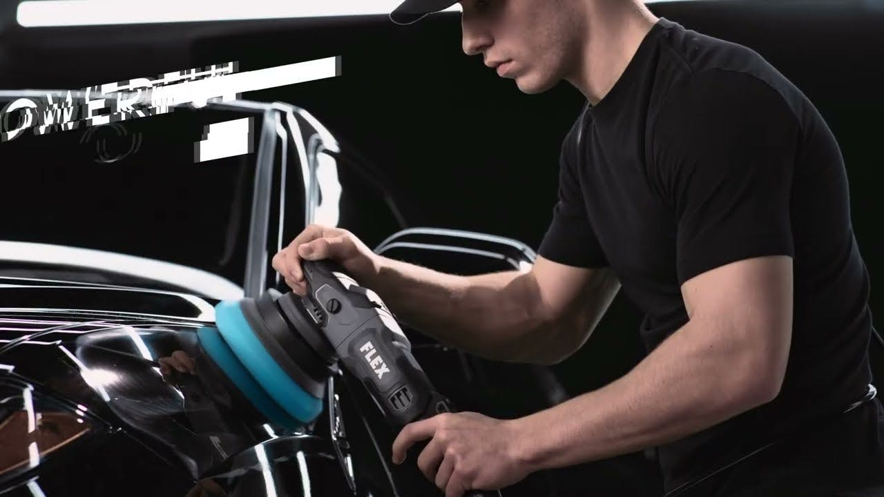 120V Brushless Gear-Driven Orbital Polisher | FC3401