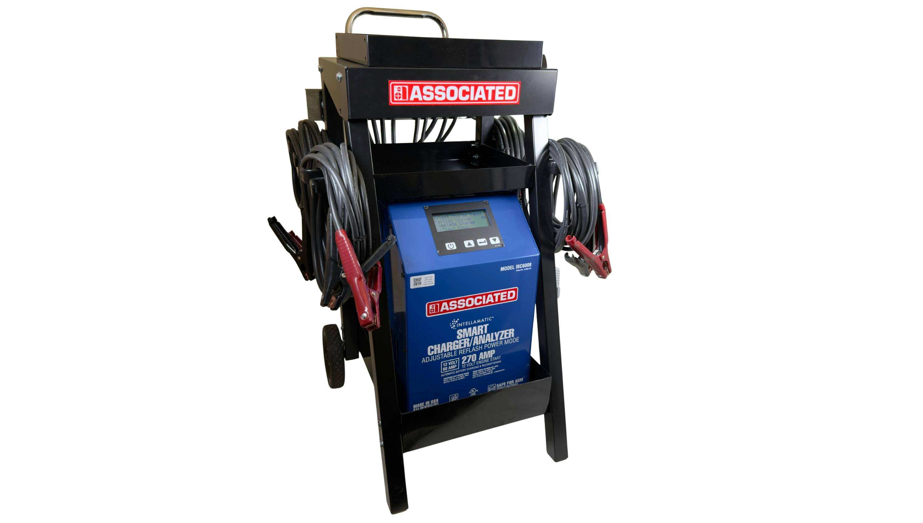 Associated Equipment Multi-Vehicle Battery Charger and Reflasher, No. IBC6075C