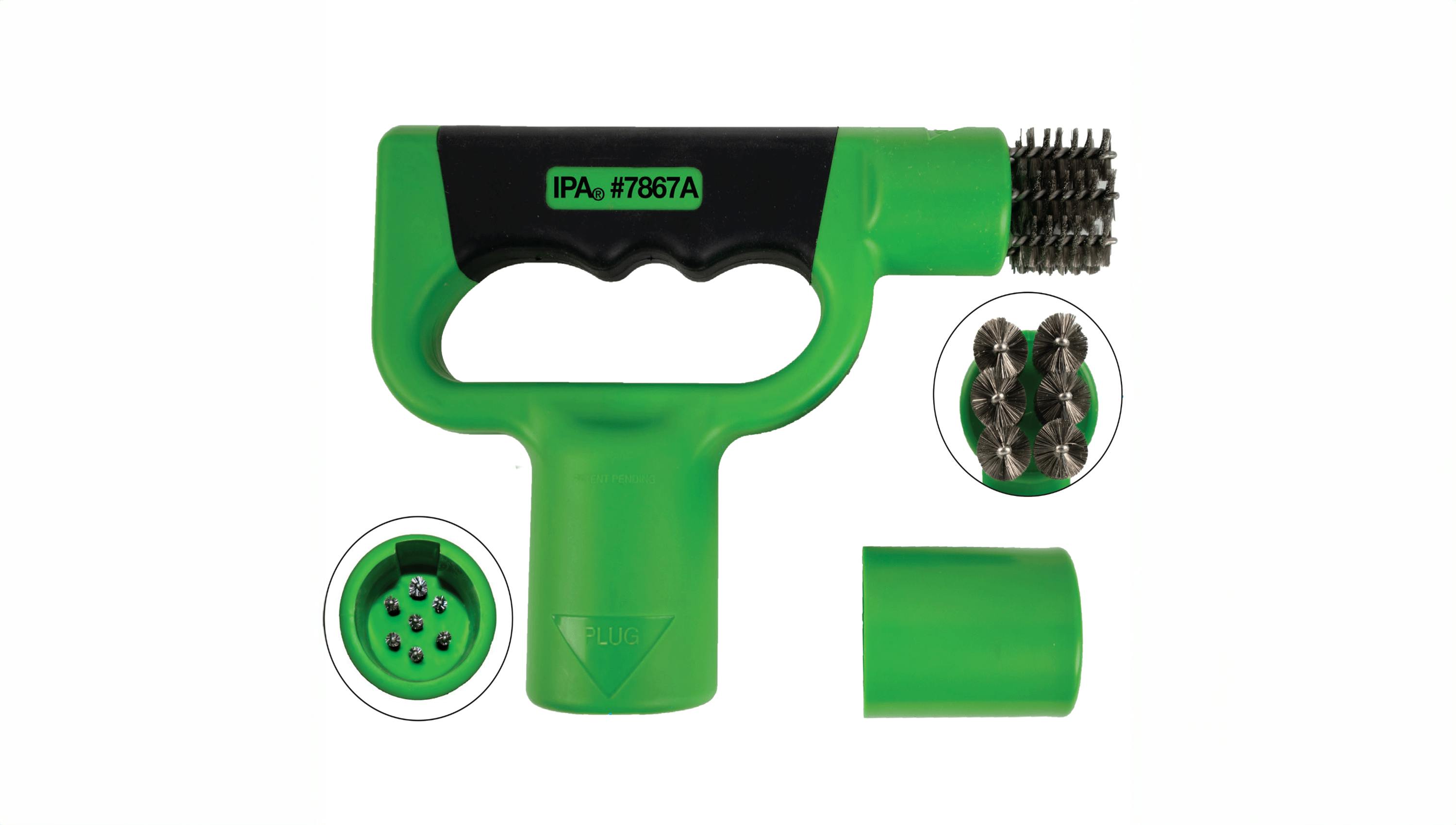 7-Way Round Tractor Trailer Terminal Chaser Brush